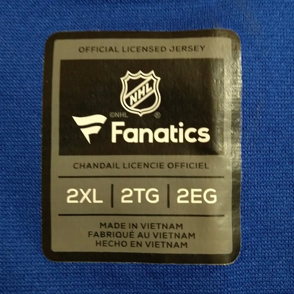 New York Rangers Fanatics NHL Women's Jersey Size 2XL - Picture 5 of 5